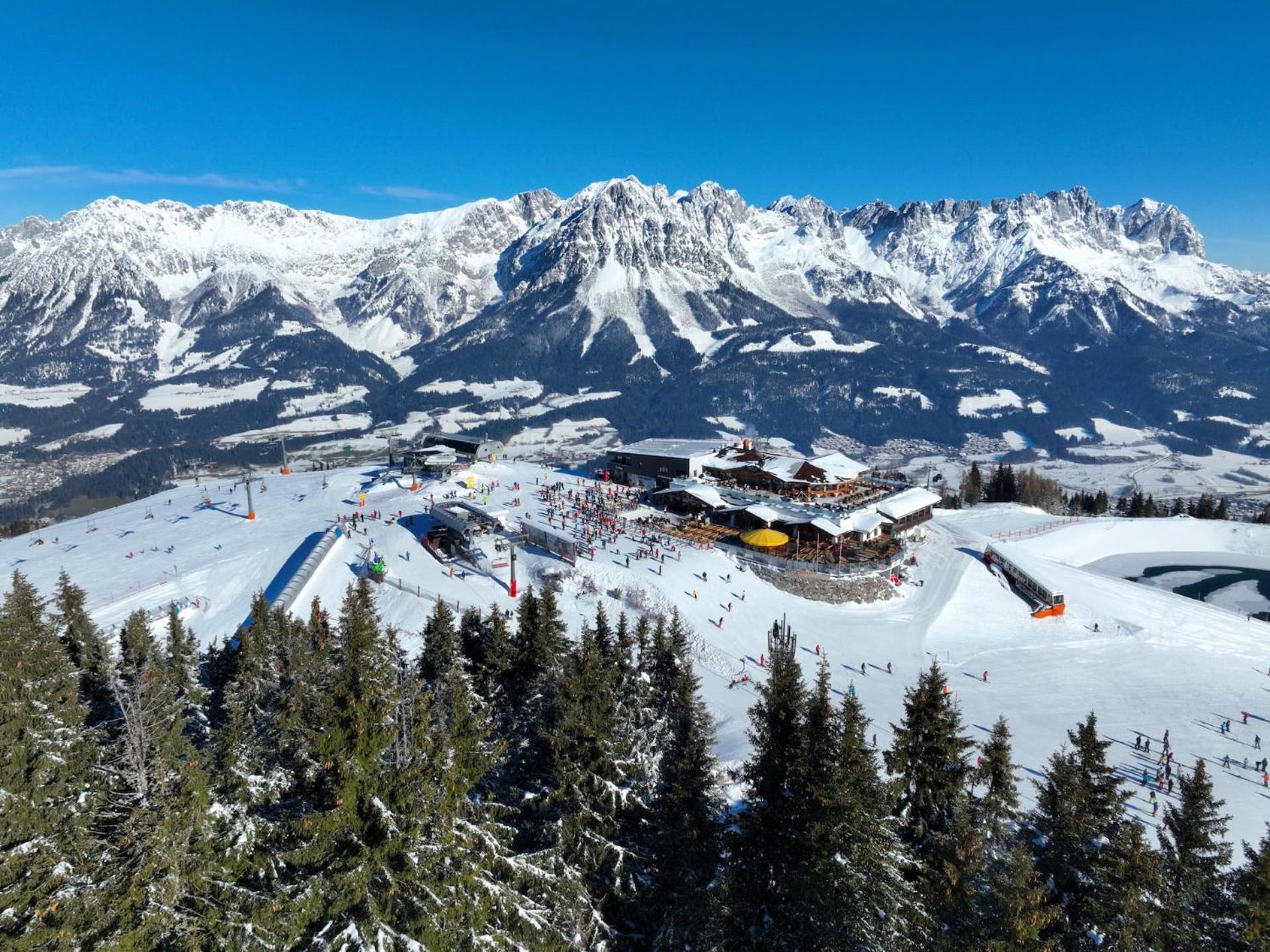 Geniessen Sie Bergblick & Sauna Im Modernen Chalet Going am Wilden Kaiser Eksteriør billede